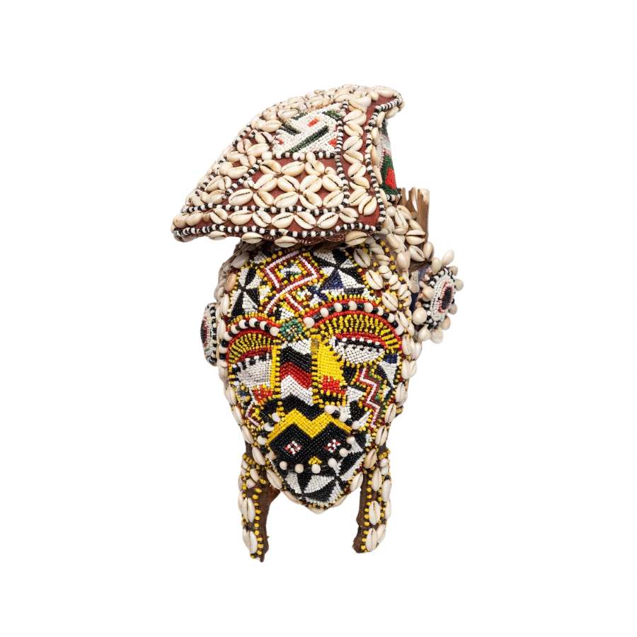 Shell-Adorned Ancestral Mask