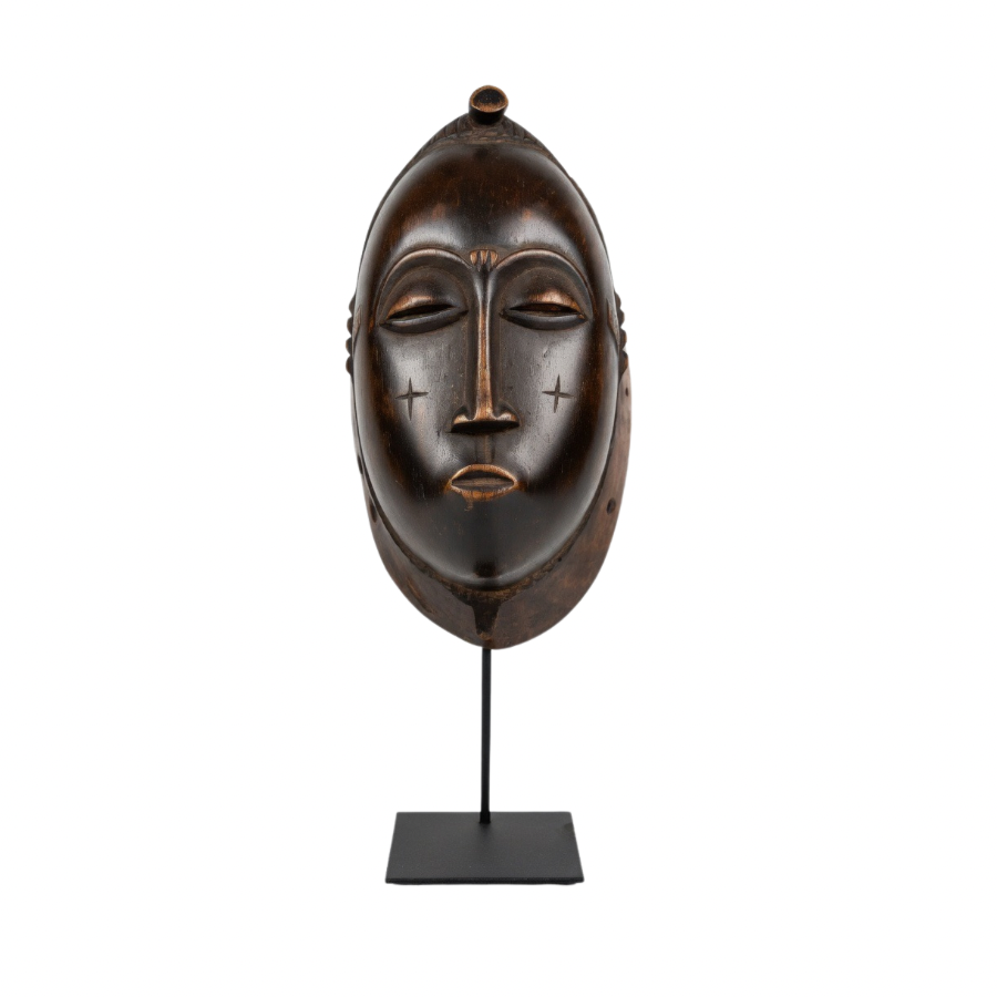 Dan Deangle Spirit Mask on Stand — Côte d'Ivoire / Liberia