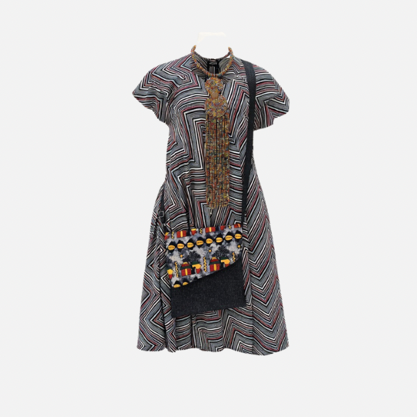 Ndebele Essence A-Line Dress