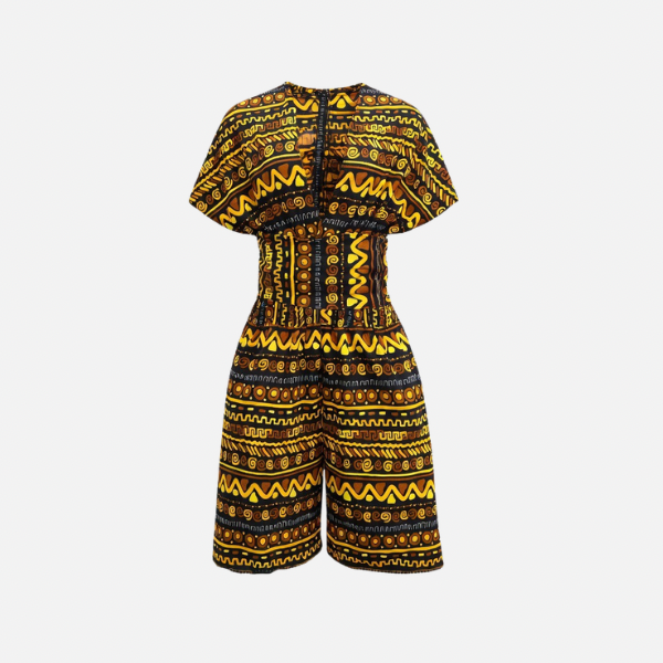 Ukweli African print romper